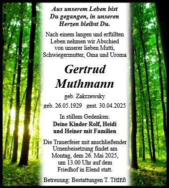 Gertrud Muthmann