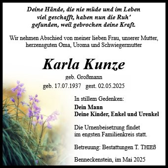 Karla Kunze