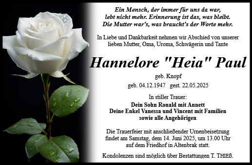 Hannelore Paul