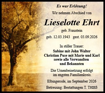 Lieselotte Ehrt