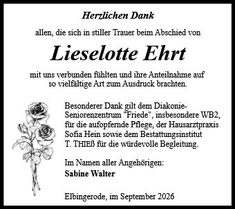 Lieselotte Ehrt