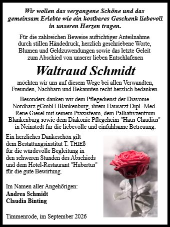 Waltraud Schmidt