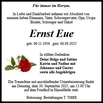 Ernst Eue