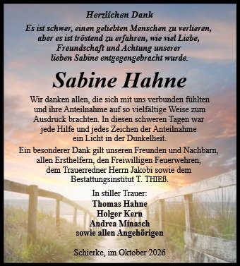 Sabine Hahne