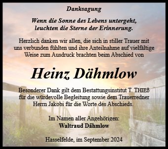 Heinz Dähmlow