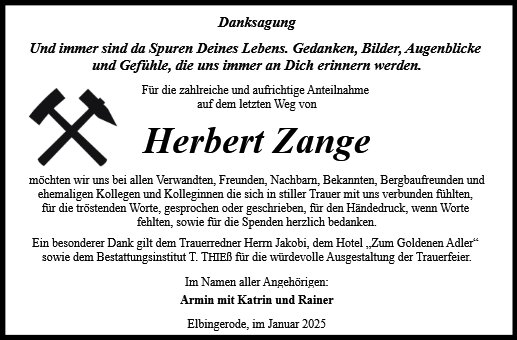 Herbert Zange