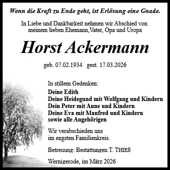 Horst Ackermann