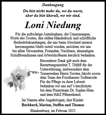 Loni Niedung