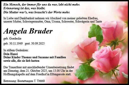 Angela Bruder