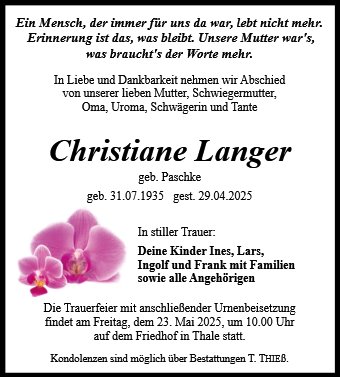 Christiane Langer