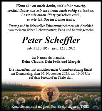 Peter Scheffler