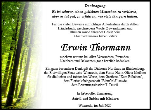 Erwin Thormann