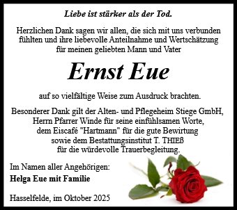 Ernst Eue
