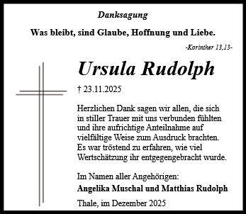 Ursula Rudolph