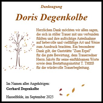 Doris Degenkolbe