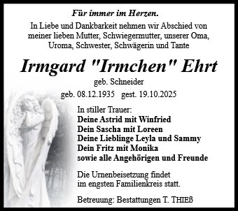 Irmgard Ehrt