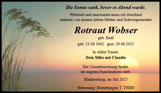 Rotraut Wobser
