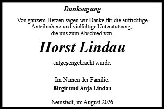 Horst Lindau
