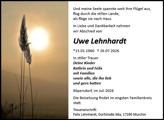 Uwe Lehnhardt