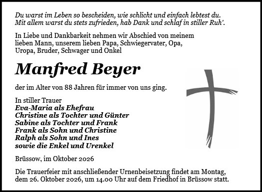 Manfred Beyer