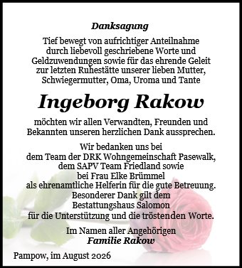 Ingeborg Rakow 