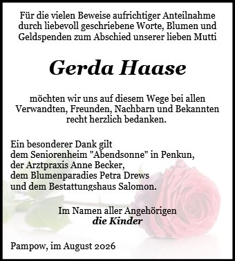 Gerda Haase