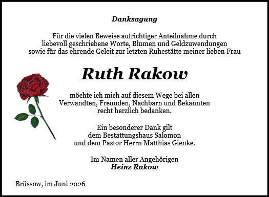 Rut Rakow