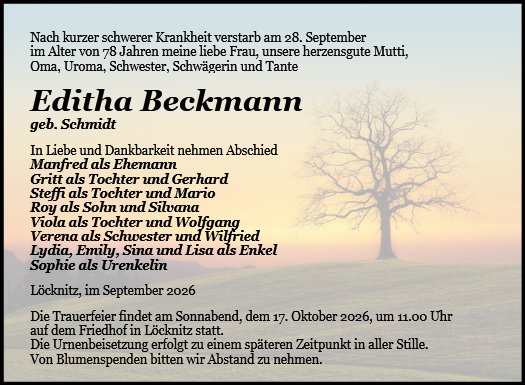 Editha Beckmann