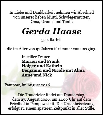 Gerda Haase