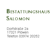 Bestattungshaus Salomon