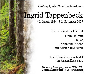 Ingrid Tappenbeck