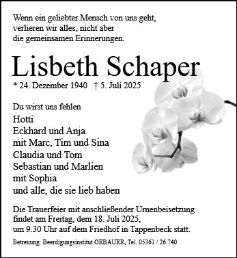 Lisbeth Schaper