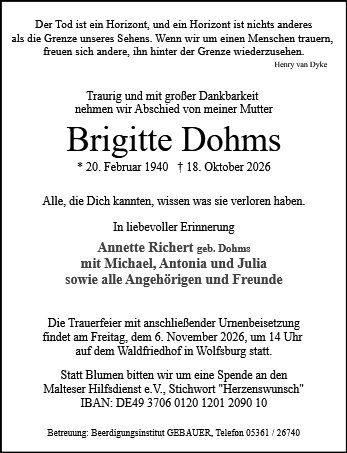 Brigitte Dohms