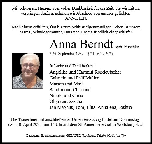 Anna Berndt