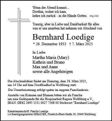Bernhard Loedige