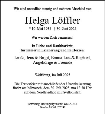 Helga Löffler
