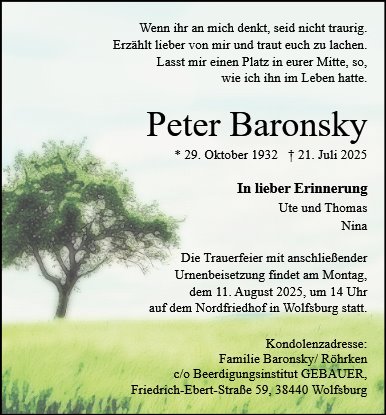 Peter Baronsky