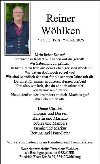 Reiner Wöhlken