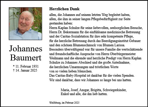 Johannes Baumert