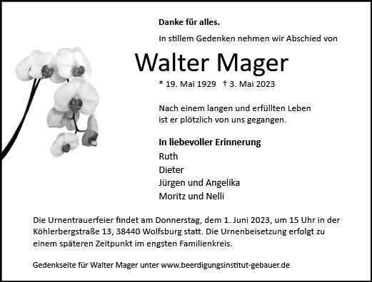 Walter Mager