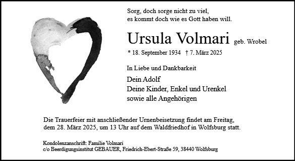 Ursula Volmari