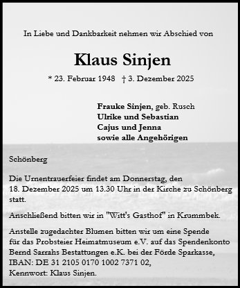 Klaus Sinjen