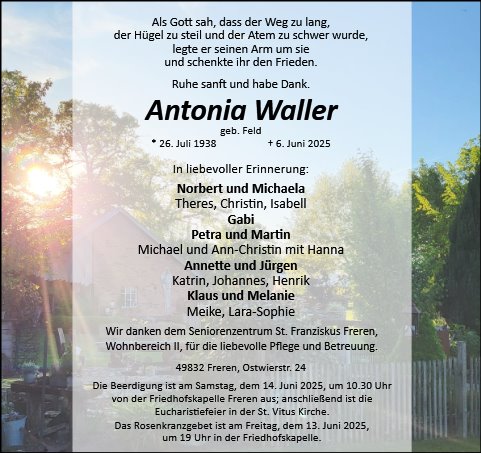 Antonia Waller