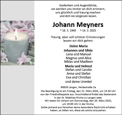 Johann Meyners