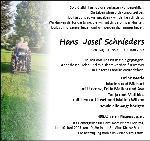 Hans-Josef Schnieders