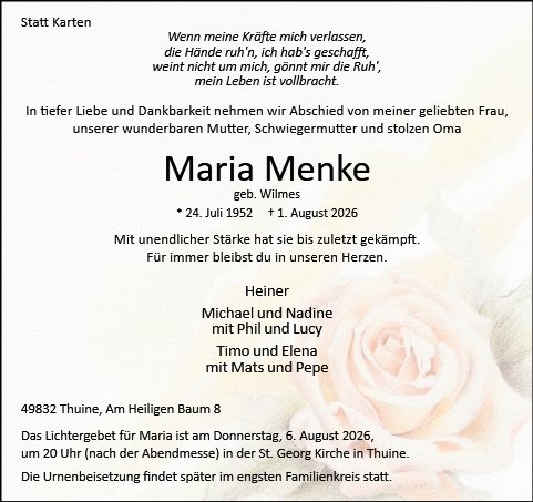 Maria Menke