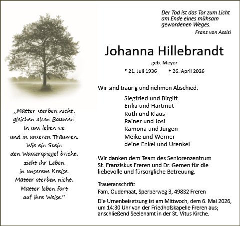 Johanna Hillebrandt