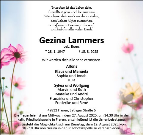 Gezina Lammers