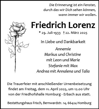 Friedrich Lorenz
