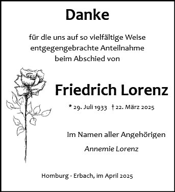 Friedrich Lorenz